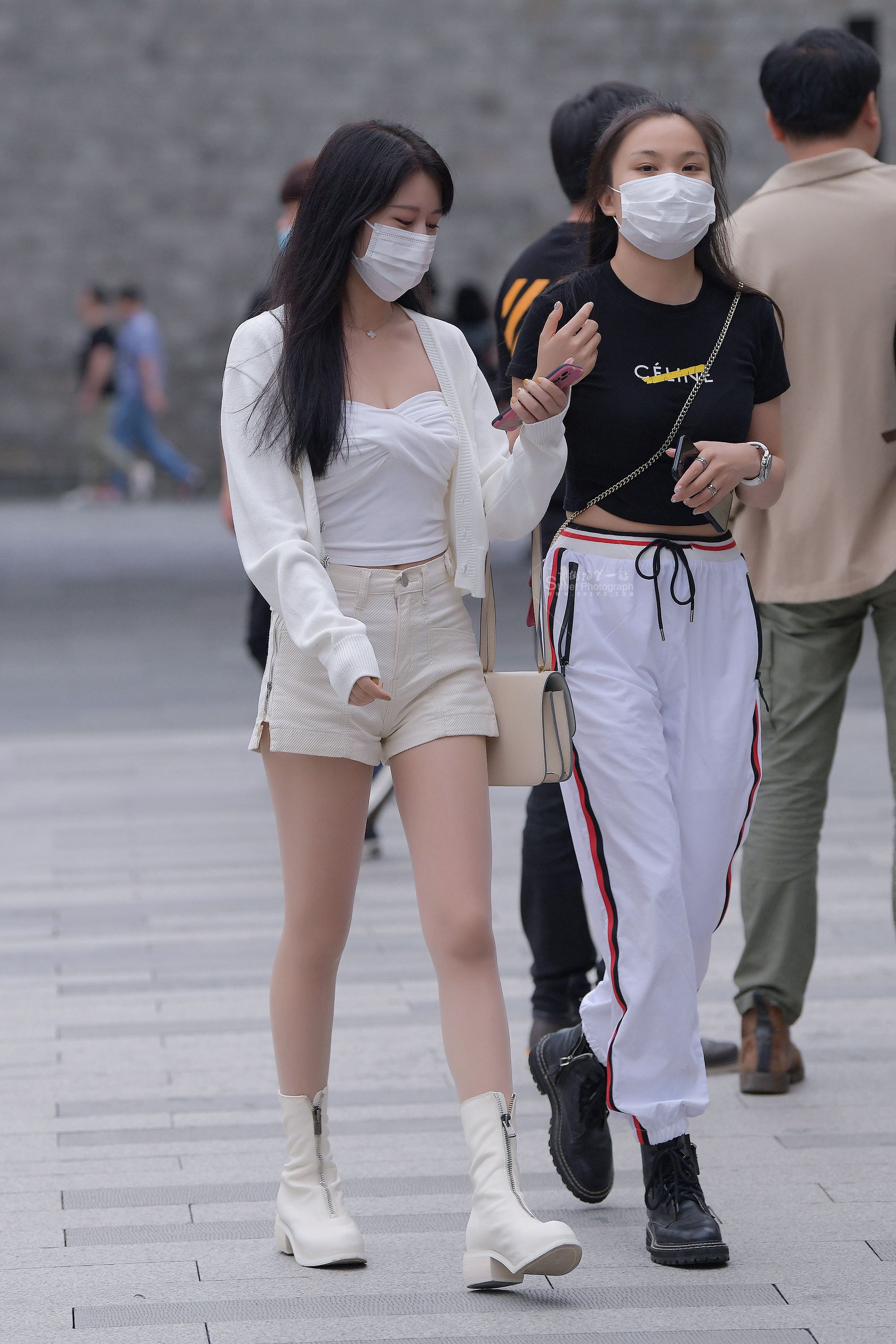  20919-5+46/街拍丝袜热裤女孩