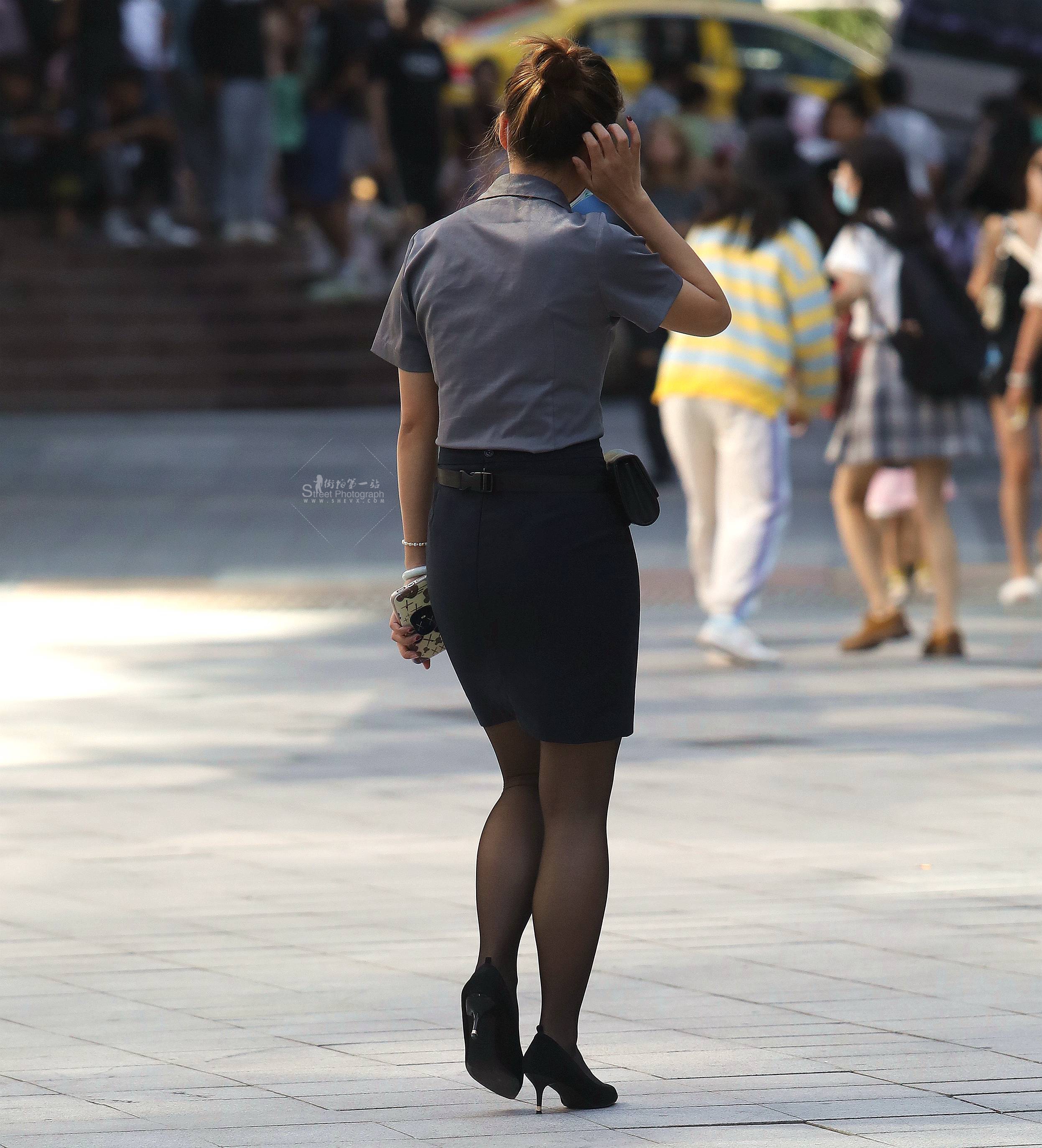 【珏一笑而过】诱惑黑 丝高跟OL-13P
